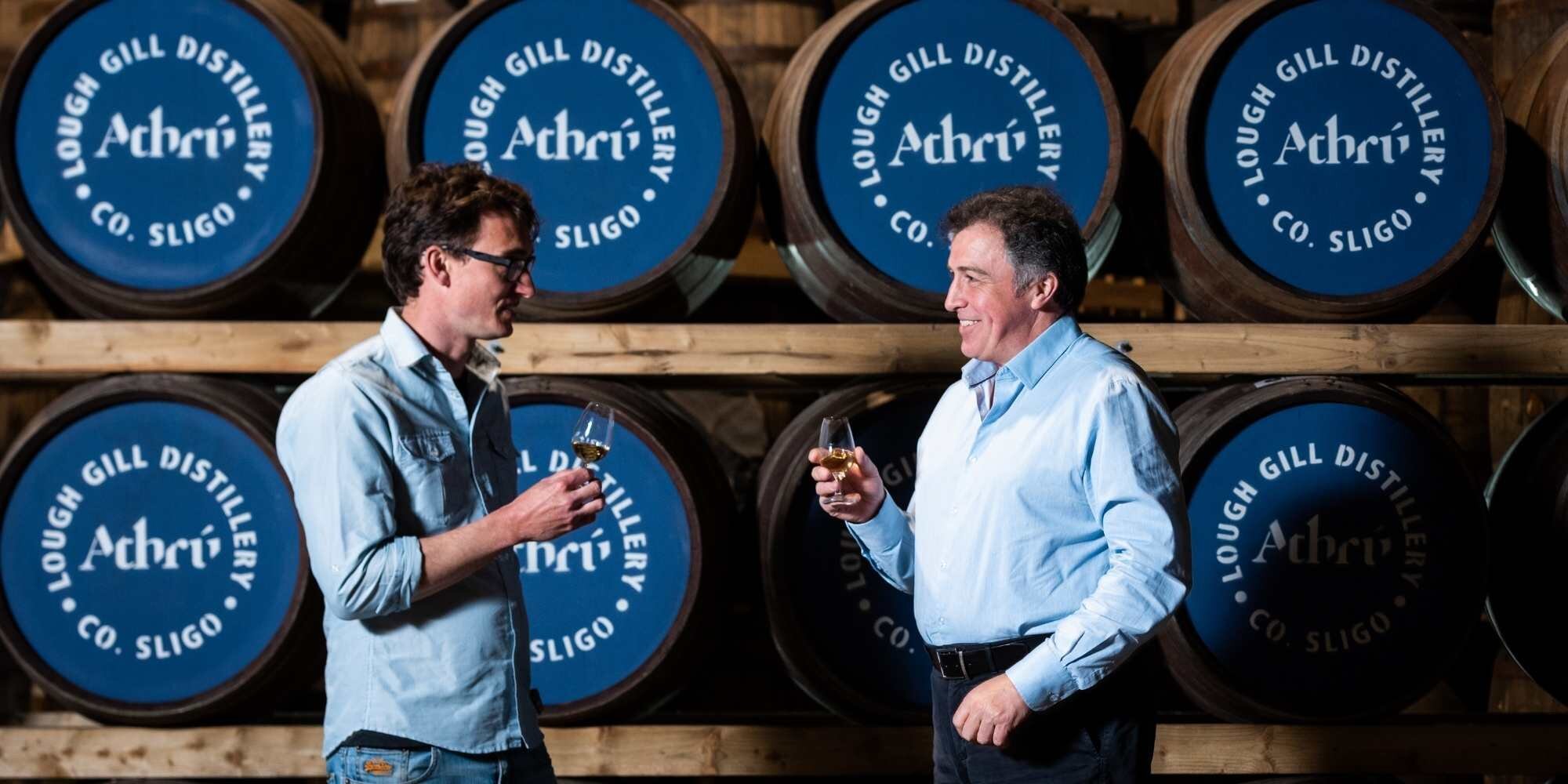 Ollie Acorn and Dave Raethorn - Athru Whiskey Lough Gill Distillery
