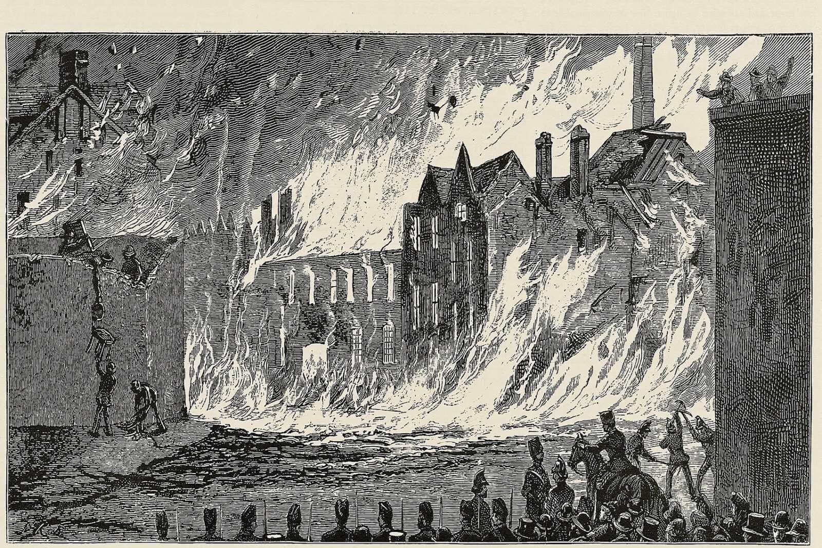 The Dublin Whiskey Fire of 1985, also known as The Great Liberties Whiskey Fire of 1875 took place on June 18 that year, resulting in the loss of 13 lives and over €6 million worth of damage in whiskey alone.