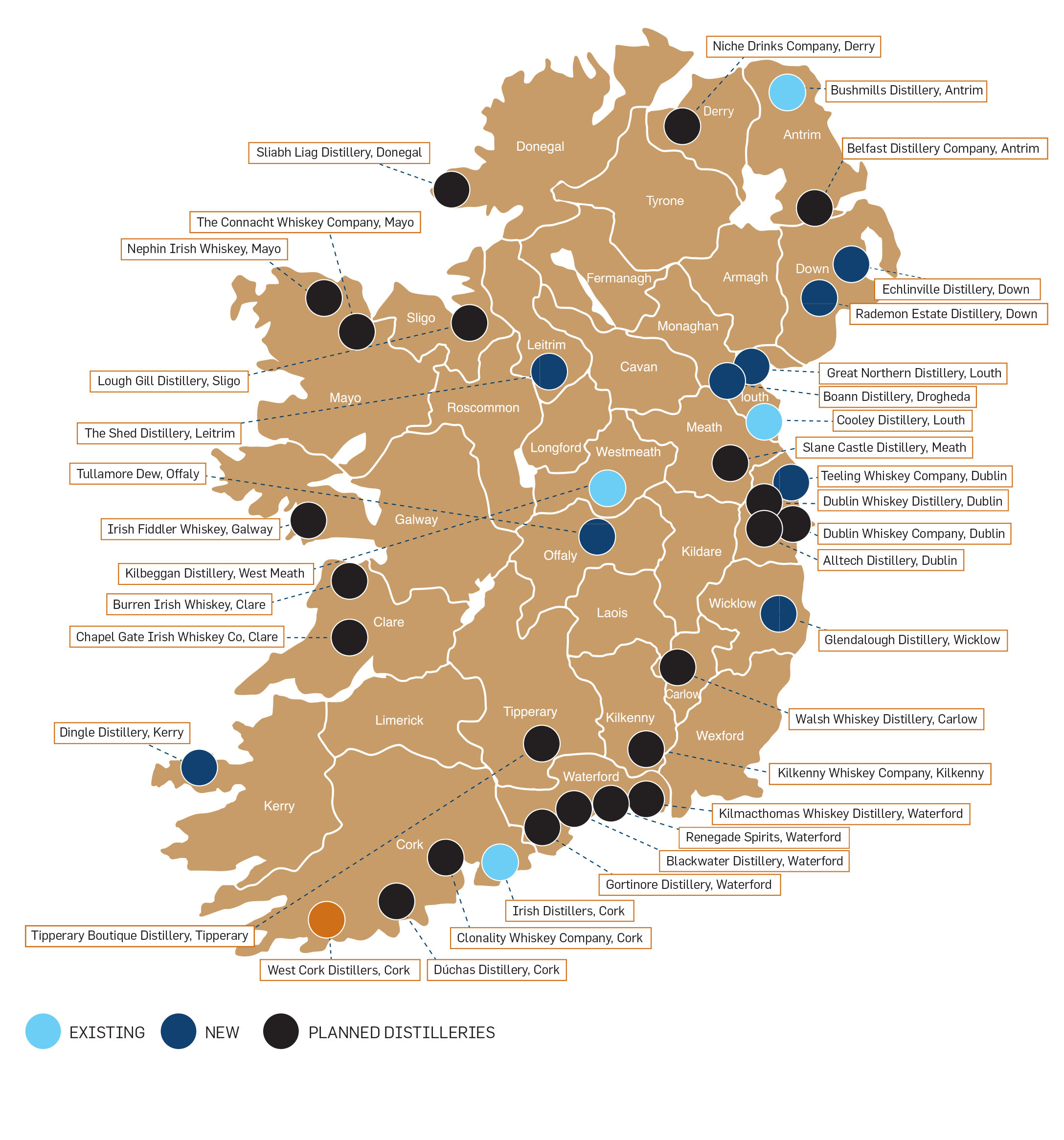 map_of_irish_whiskey_distillery