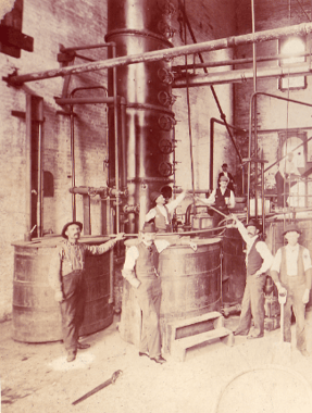 the history of Bourbon