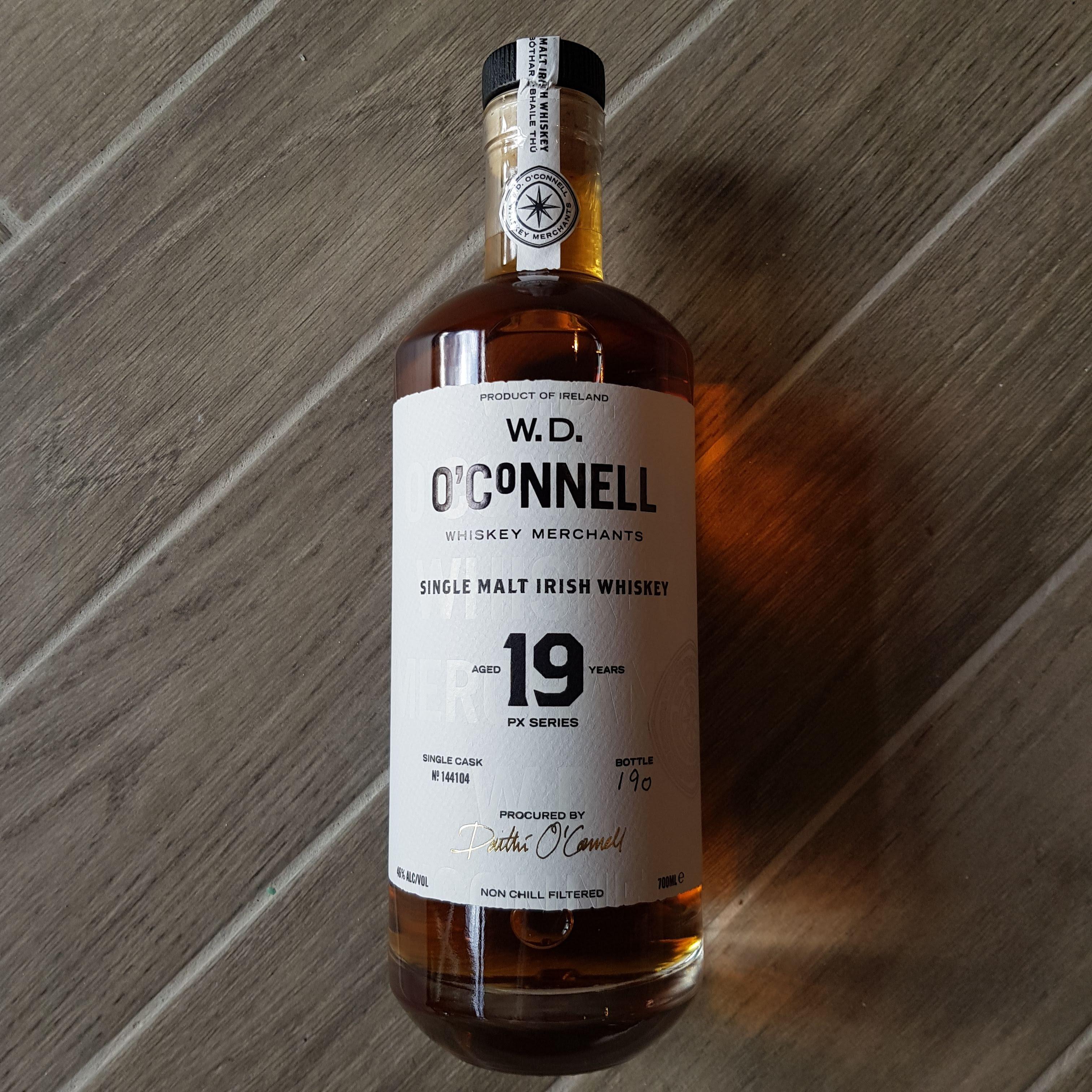W.D. O’Connell 19-Year-Old Single Malt PX Series