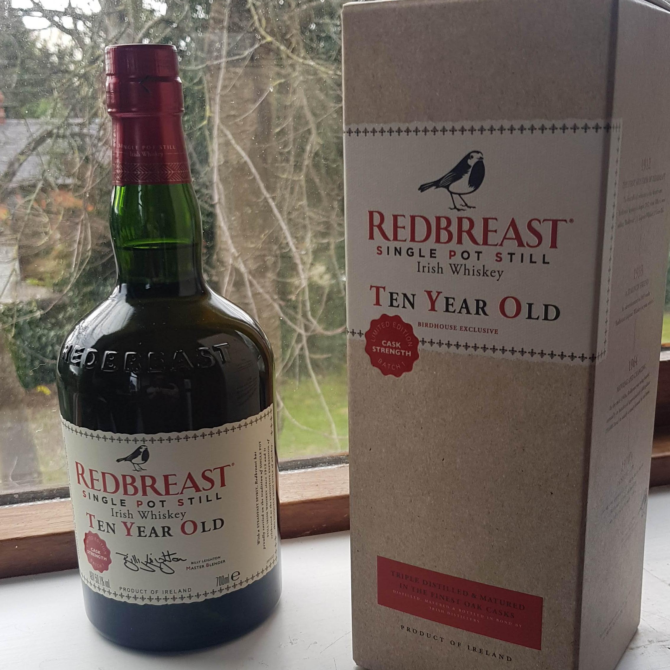 Redbreast Ten Year Old Irish Whiskey
