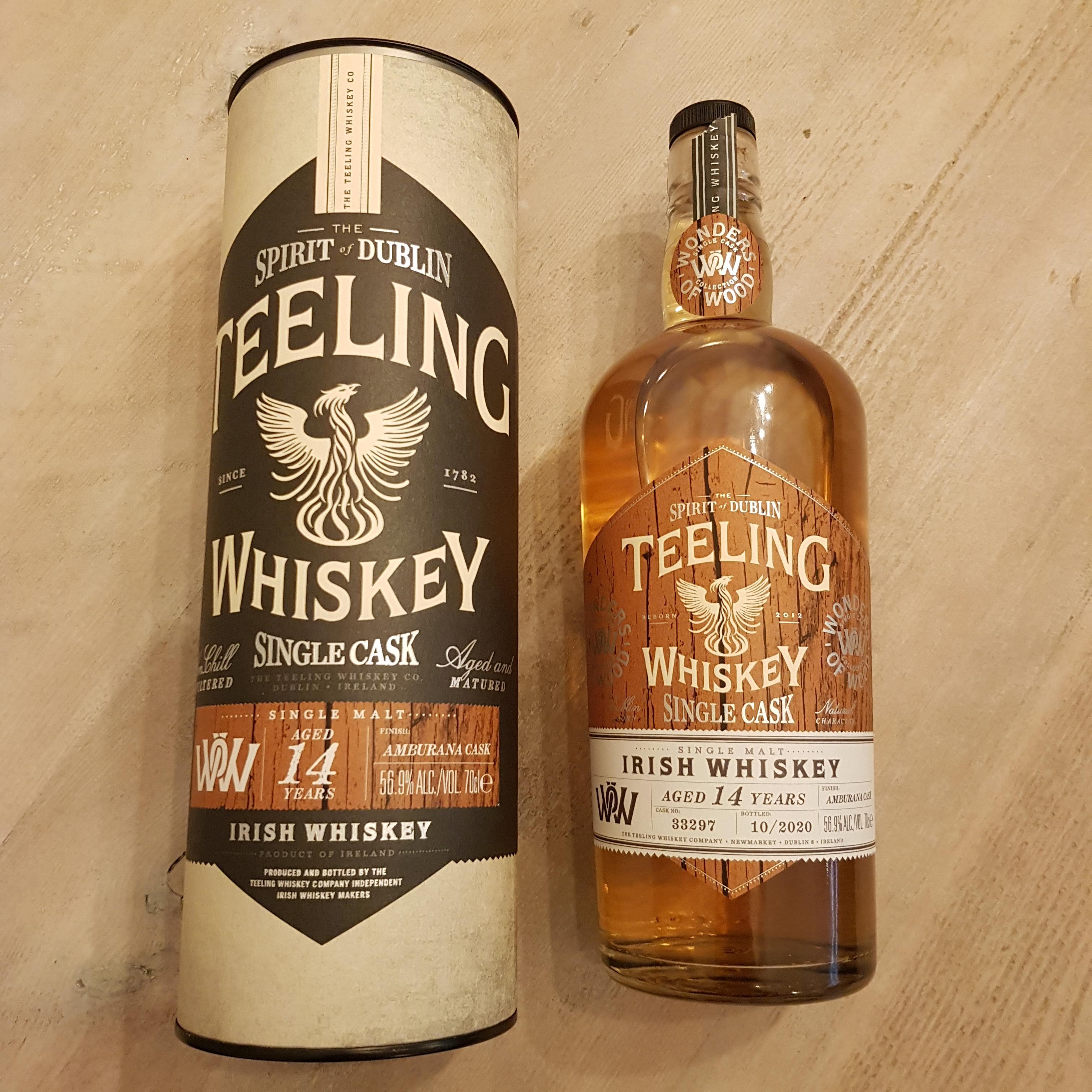 Teeling Amburana Cask - 14 Year Single Malt - Irish Whiskey Review Distillery Exclusive