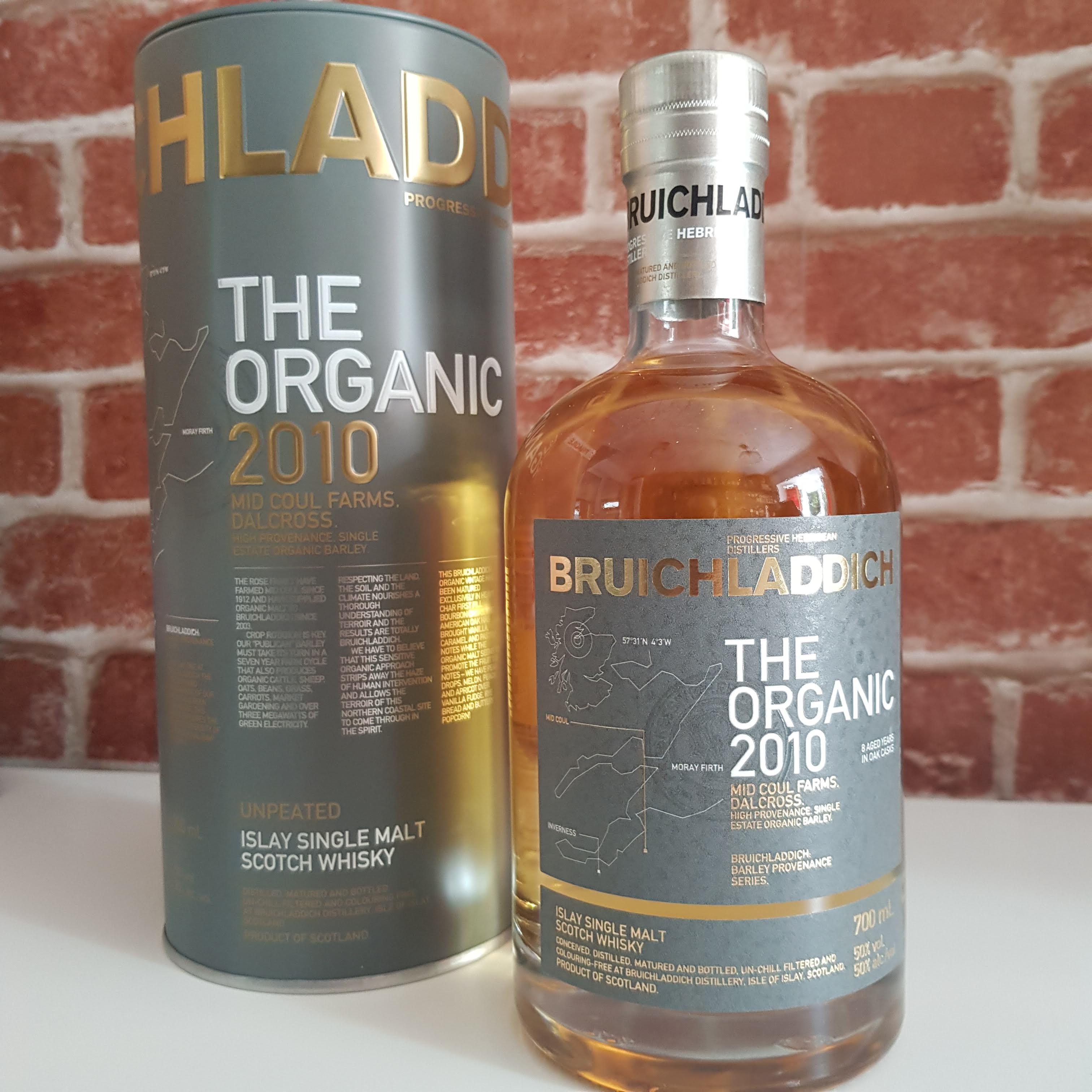 Bruichladdich The Organic 2010 Scotch Whisky Review